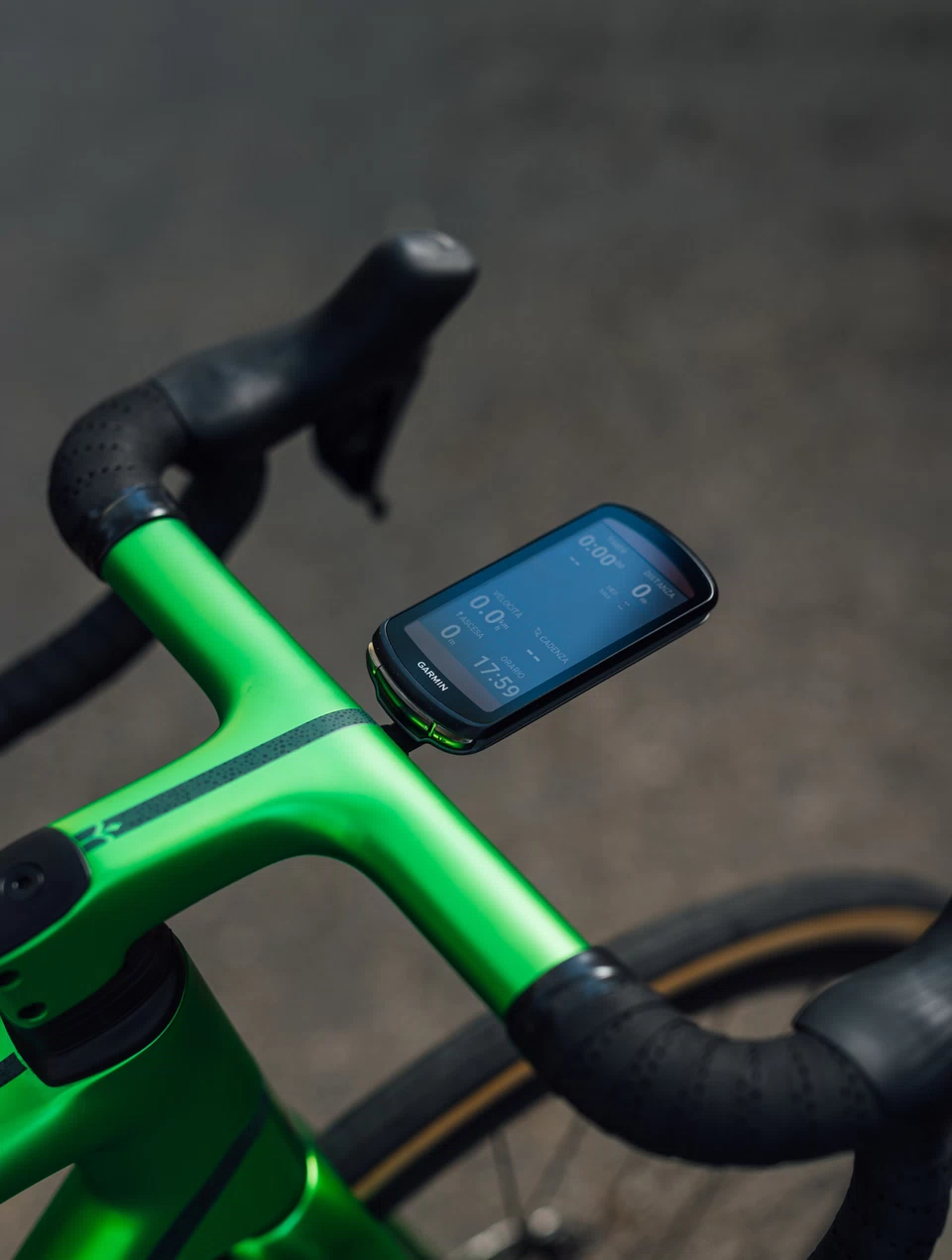 Soporte de ciclocomputador para manillar V-Bar