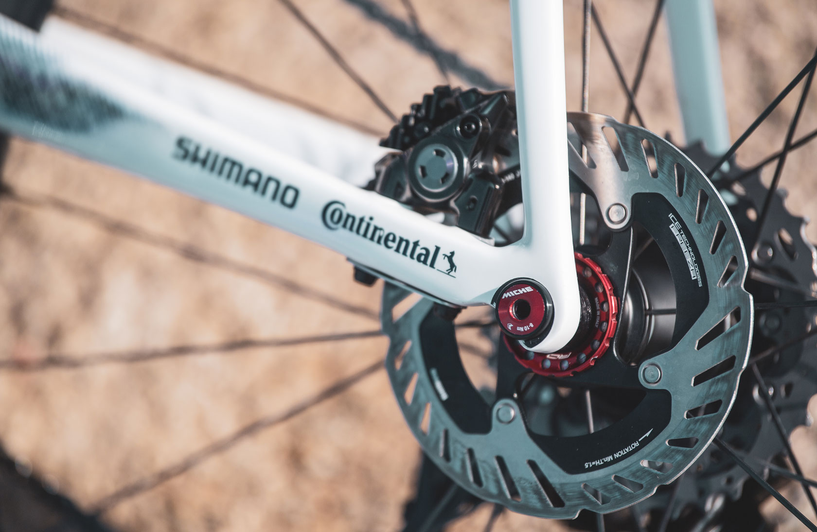 Par de Ejes Miche Light RD Rojo