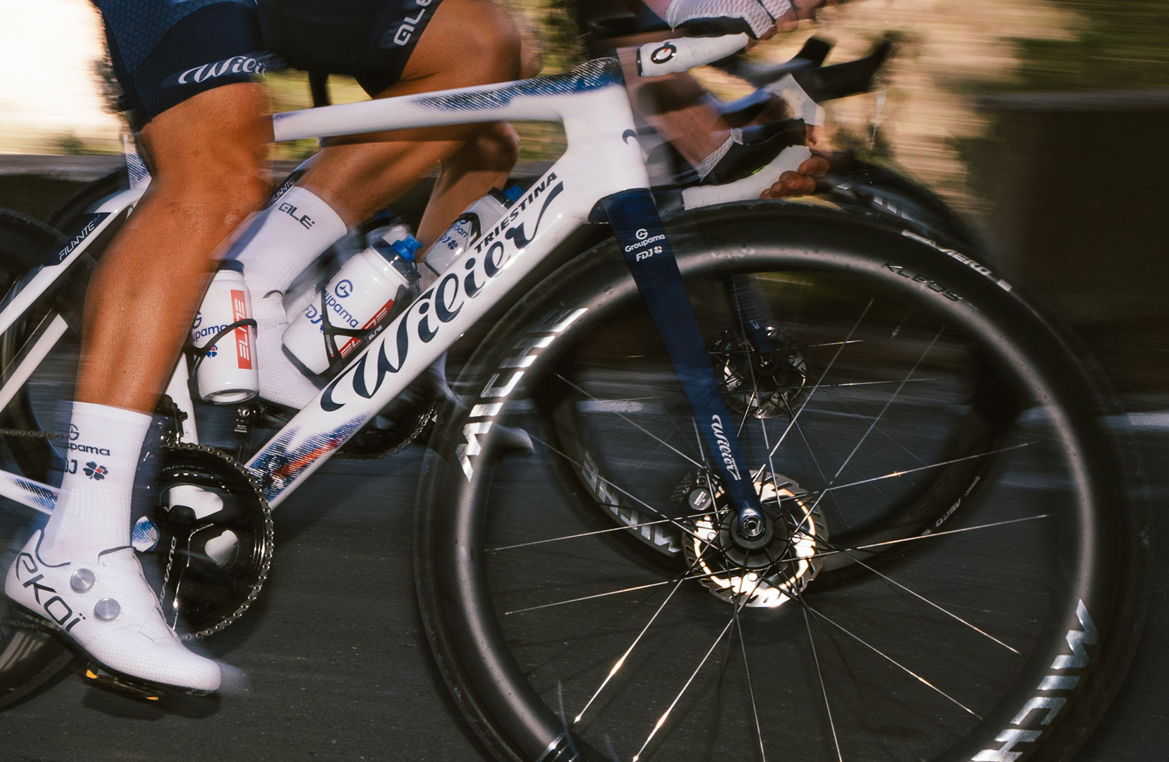 Par de Ejes Miche Light RD Negro