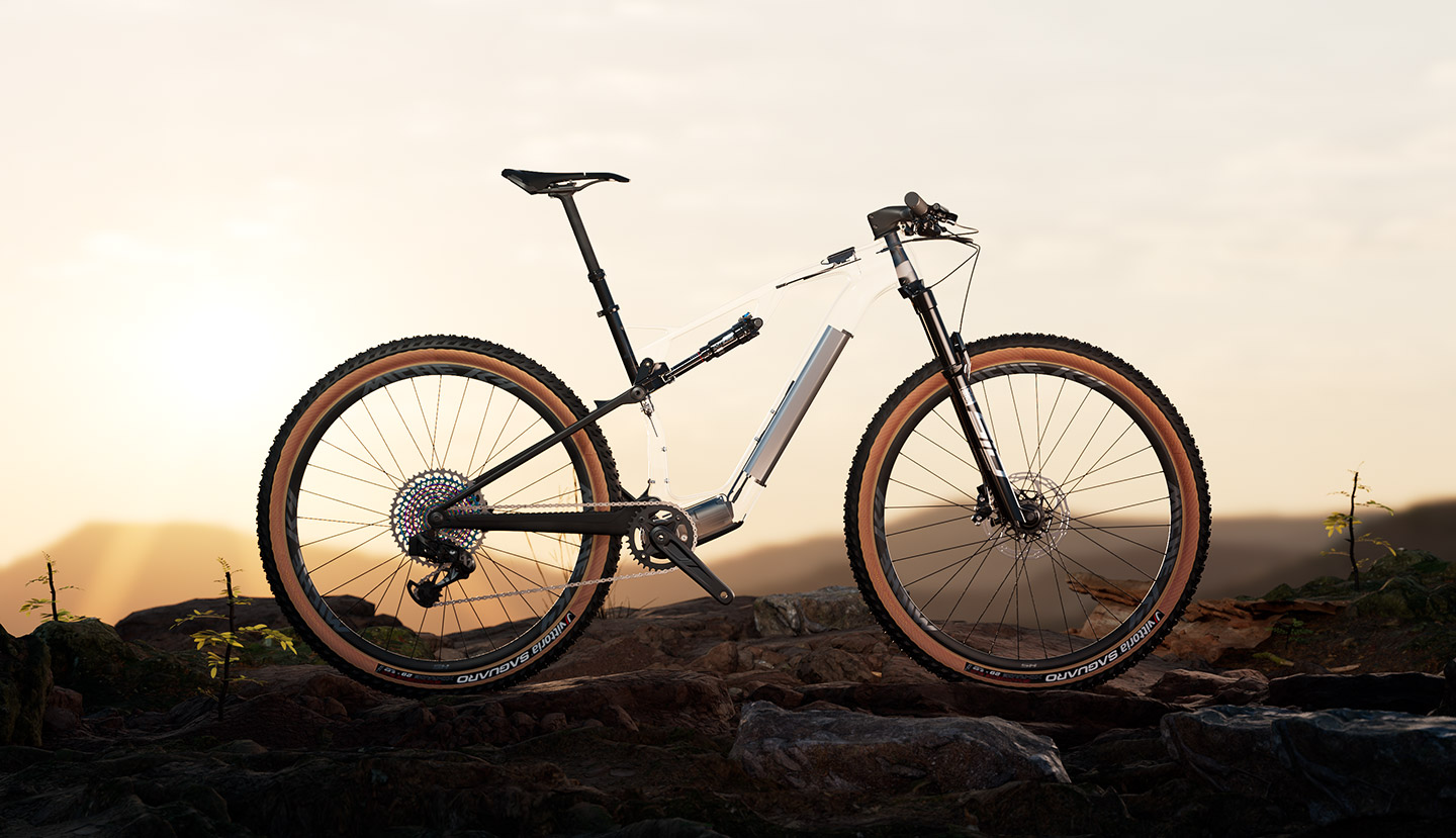 Diseño minimalista, corazón eléctrico